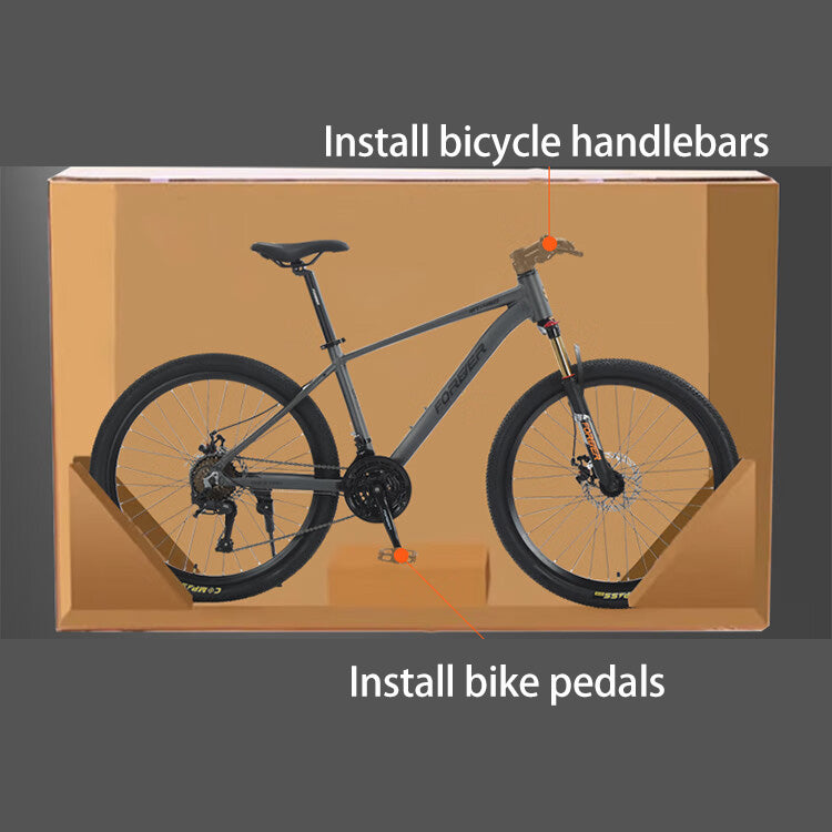 90% Pre-assembled Gold Extreme Sports Mountain Bike